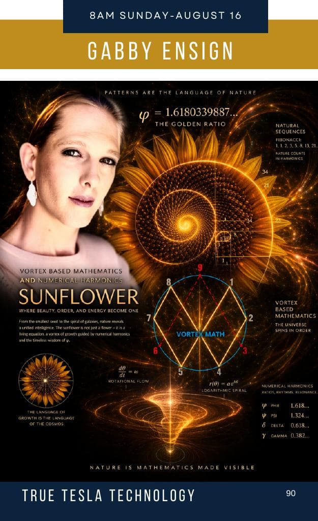 Gabrielle Ensign — VBM, Sacred Geometry & the Blueprints of Creation