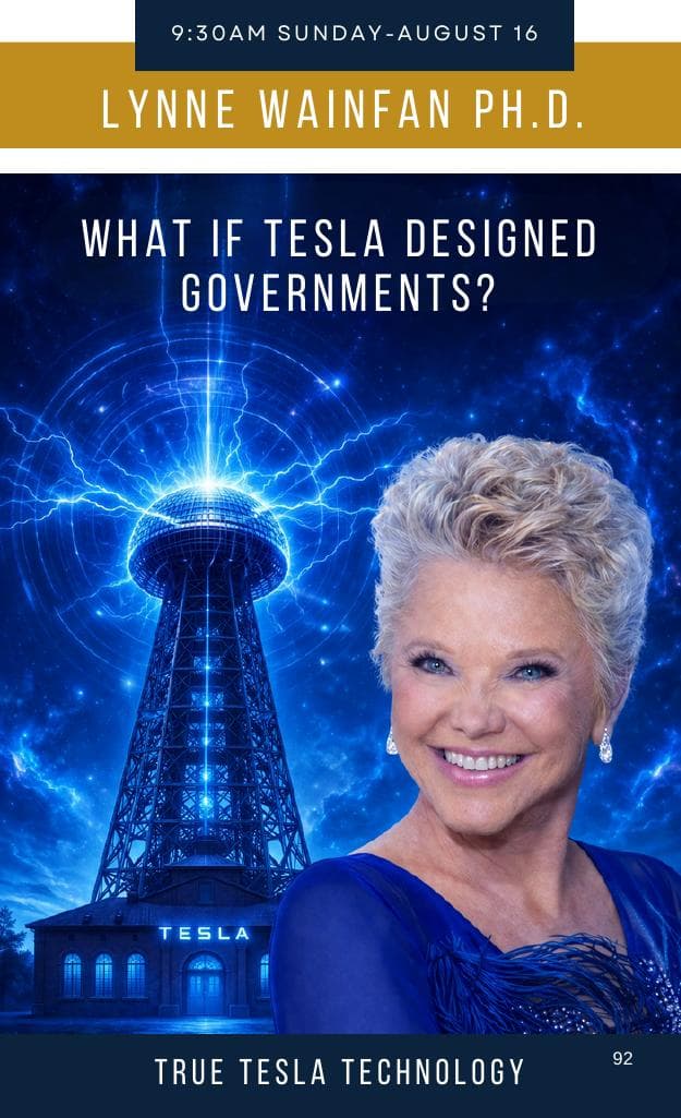 Lynne Wainfan, What If Tesla Designed Governments?