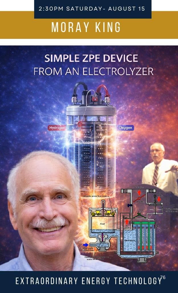 Moray B. King, Simple ZPE Device from an Electrolyzer